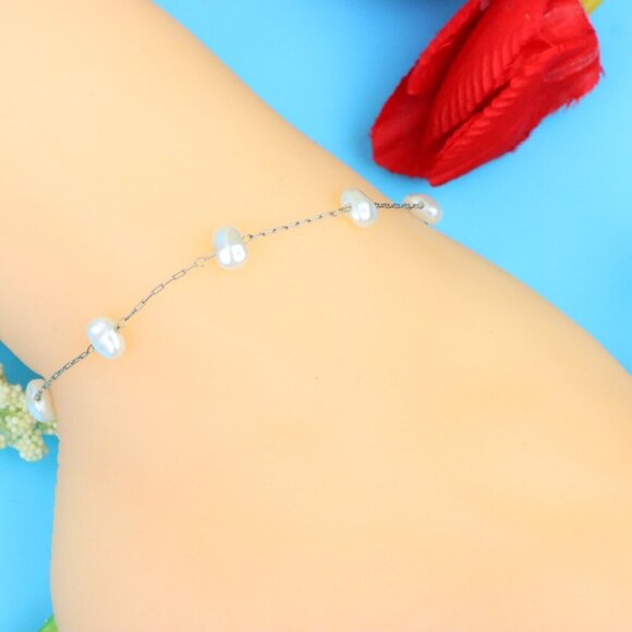 Elegant Handmade Anklet – Perfect for Women & Girls | Ideal Gift Option, DYC118 - Picture 3 of 6
